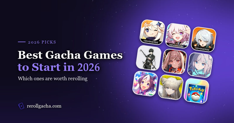 Os melhores jogos gacha para começar em 2026: quais valem o reroll?