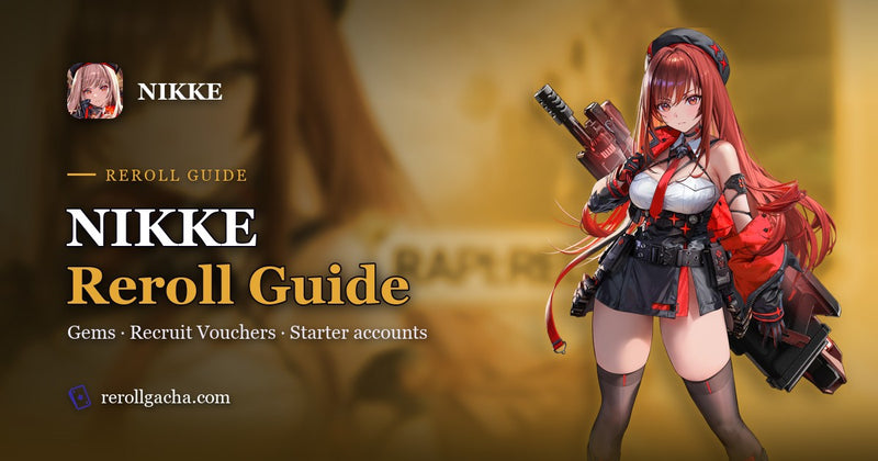 Guia de reroll de NIKKE: Gems, Recruit Vouchers e contas iniciais