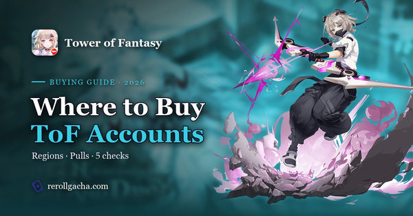 Onde comprar contas de Tower of Fantasy em 2026: opções seguras comparadas