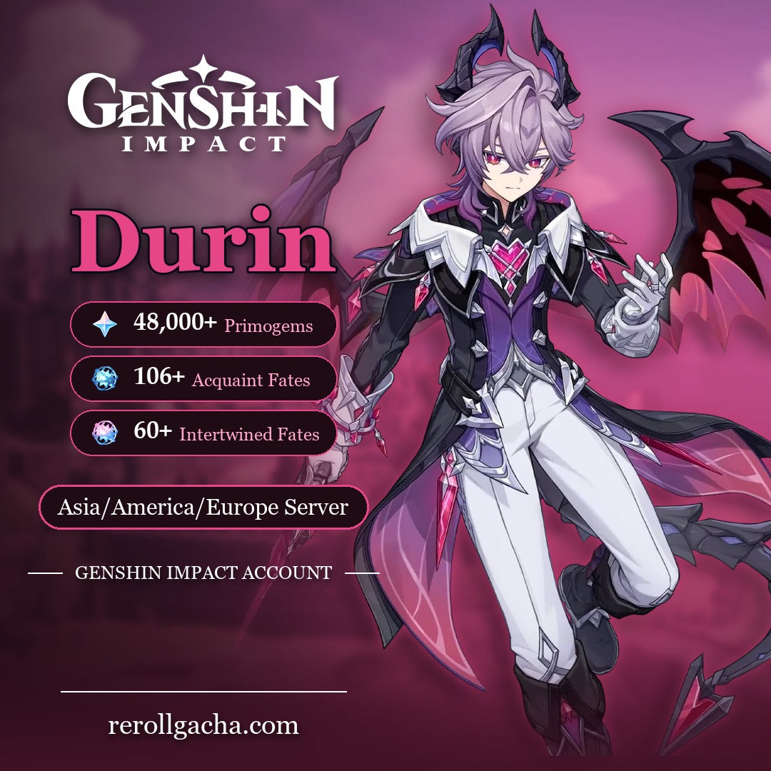 Genshin Impact — Conta do Durin