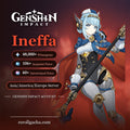Conta de Ineffa de Genshin Impact