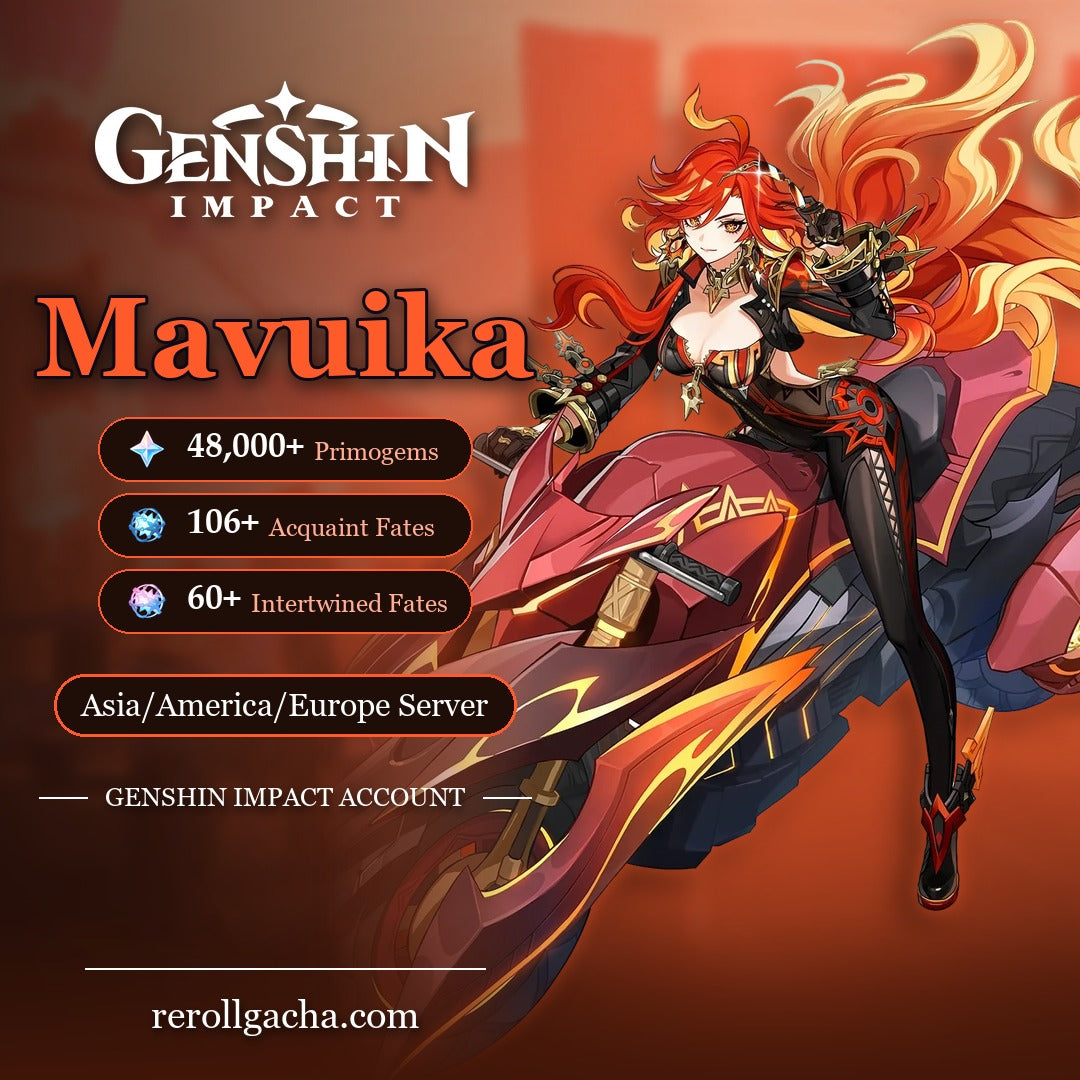Genshin Impact — Conta da Mavuika
