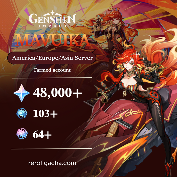Genshin Impact — Mavuika Account