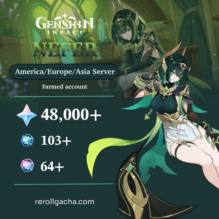 Genshin Impact — Nefer Account