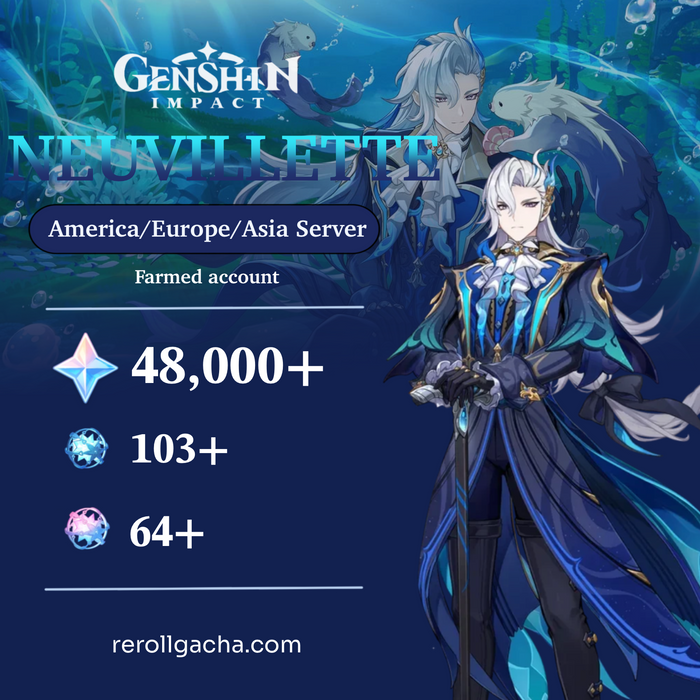 Genshin Impact — Neuvillette Account