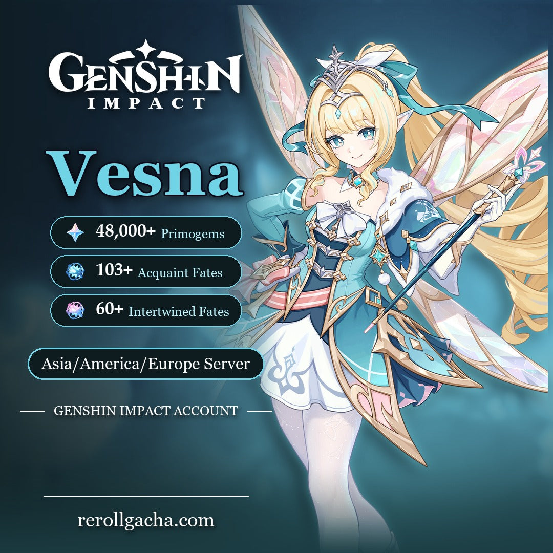Genshin Impact — Conta da Vesna