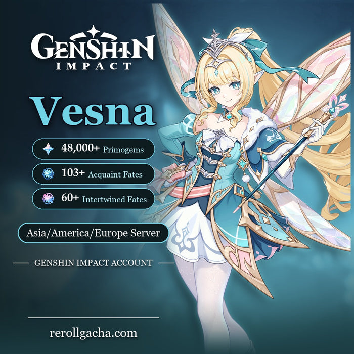 Genshin Impact — Conta da Vesna
