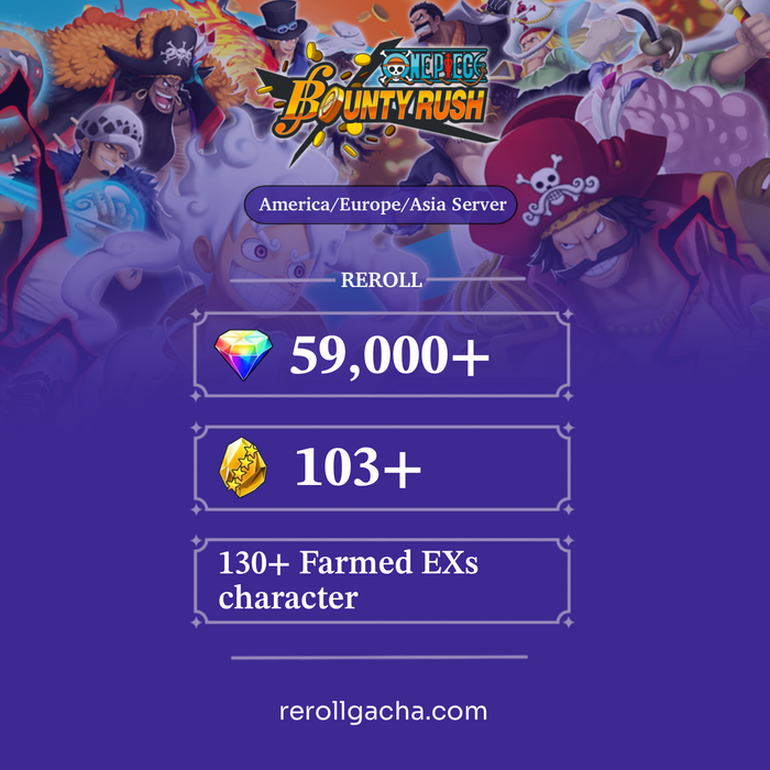 One Piece Bounty Rush Account for Android