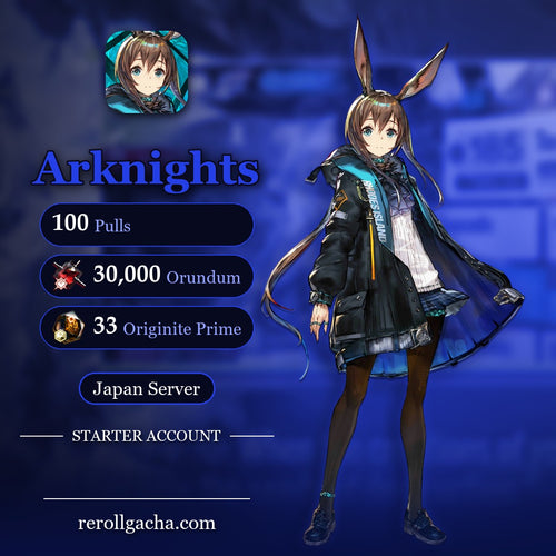 Arknights — Conta inicial [Japão]