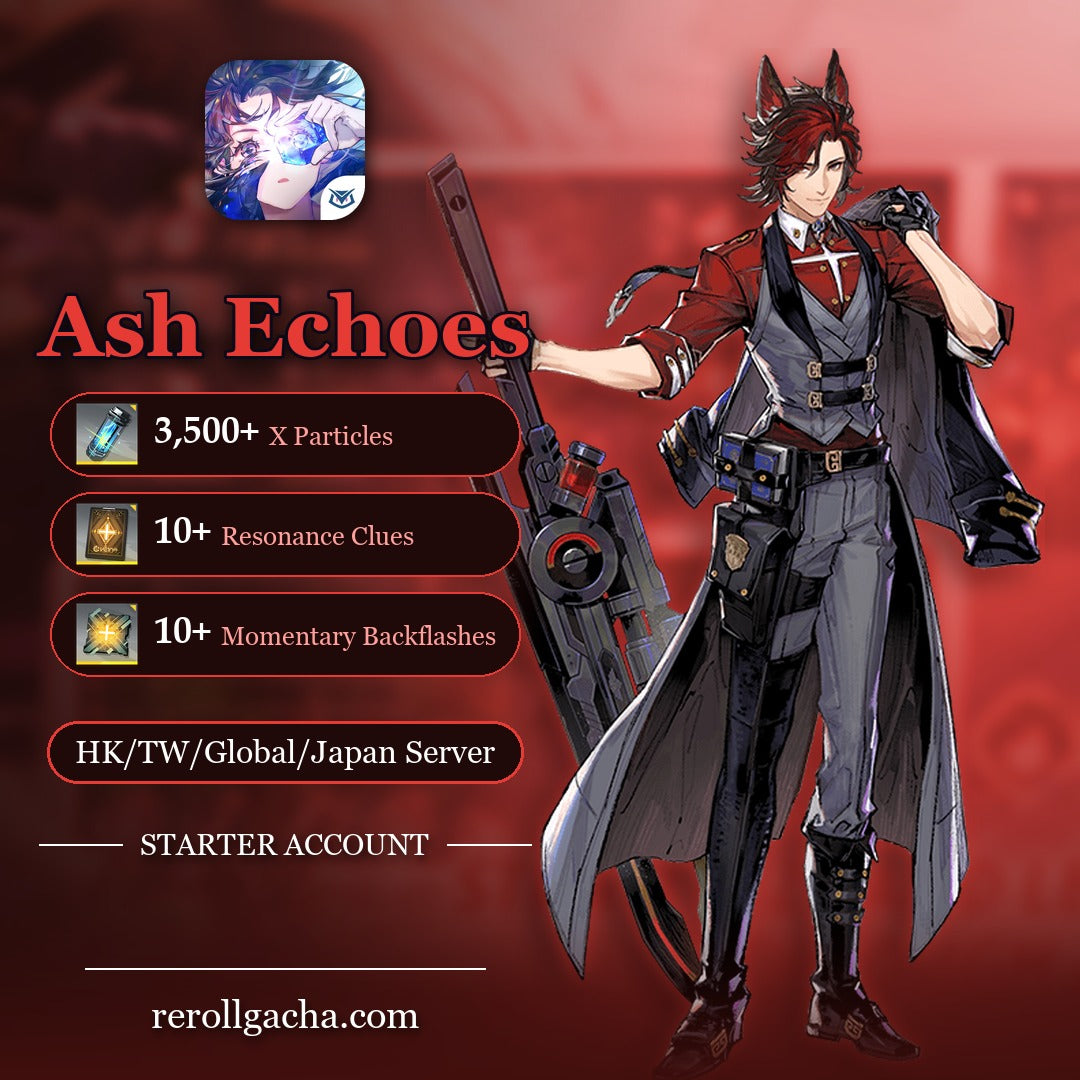 Ash Echoes X Particles starter account