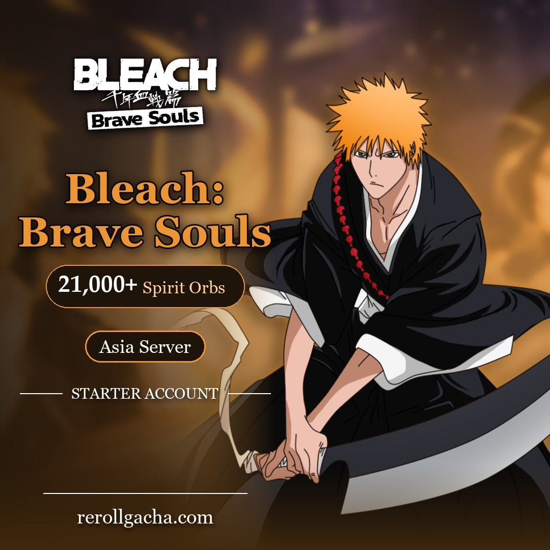 Bleach Brave Souls Spirit Orbs starter account