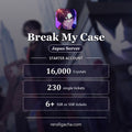 Break My Case — Conta inicial [Japão]