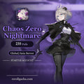 Chaos Zero Nightmare Pulls starter account