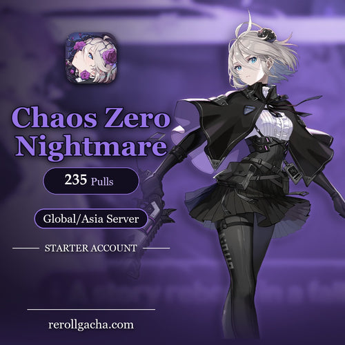 Chaos Zero Nightmare — Conta inicial [Global / Ásia]
