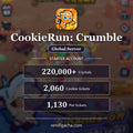 CookieRun: Crumble — Conta inicial [Global]
