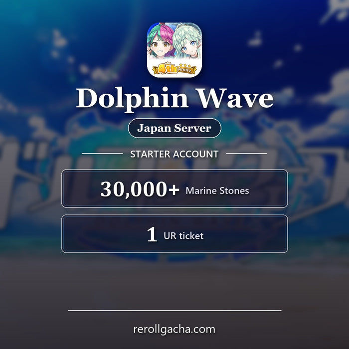 Dolphin Wave — Cuenta de inicio [Japón]