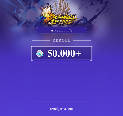 Conta de Dragon Ball Legends para iOS