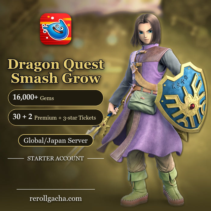 Dragon Quest Smash Grow — Starter Account [Global / Japan]