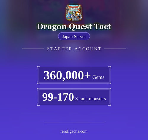 Dragon Quest Tact — Conta inicial [Japão]