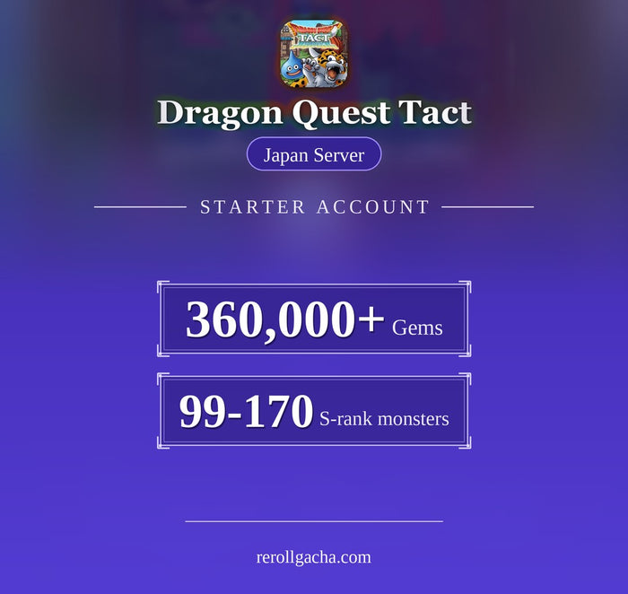 Dragon Quest Tact — Starter Account [Japan]