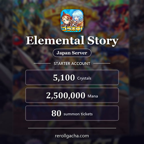 Elemental Story — Starter Account [Japan]