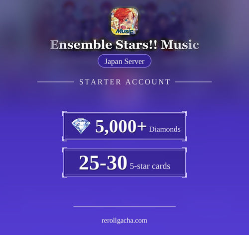 Ensemble Stars!! Music — Conta inicial [Japão]
