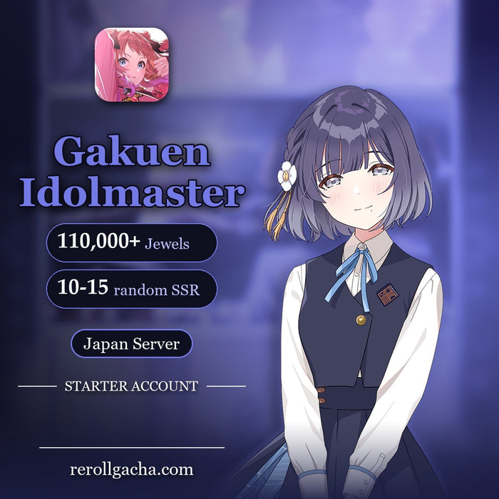 Gakuen Idolmaster — Starter Account [Japan]