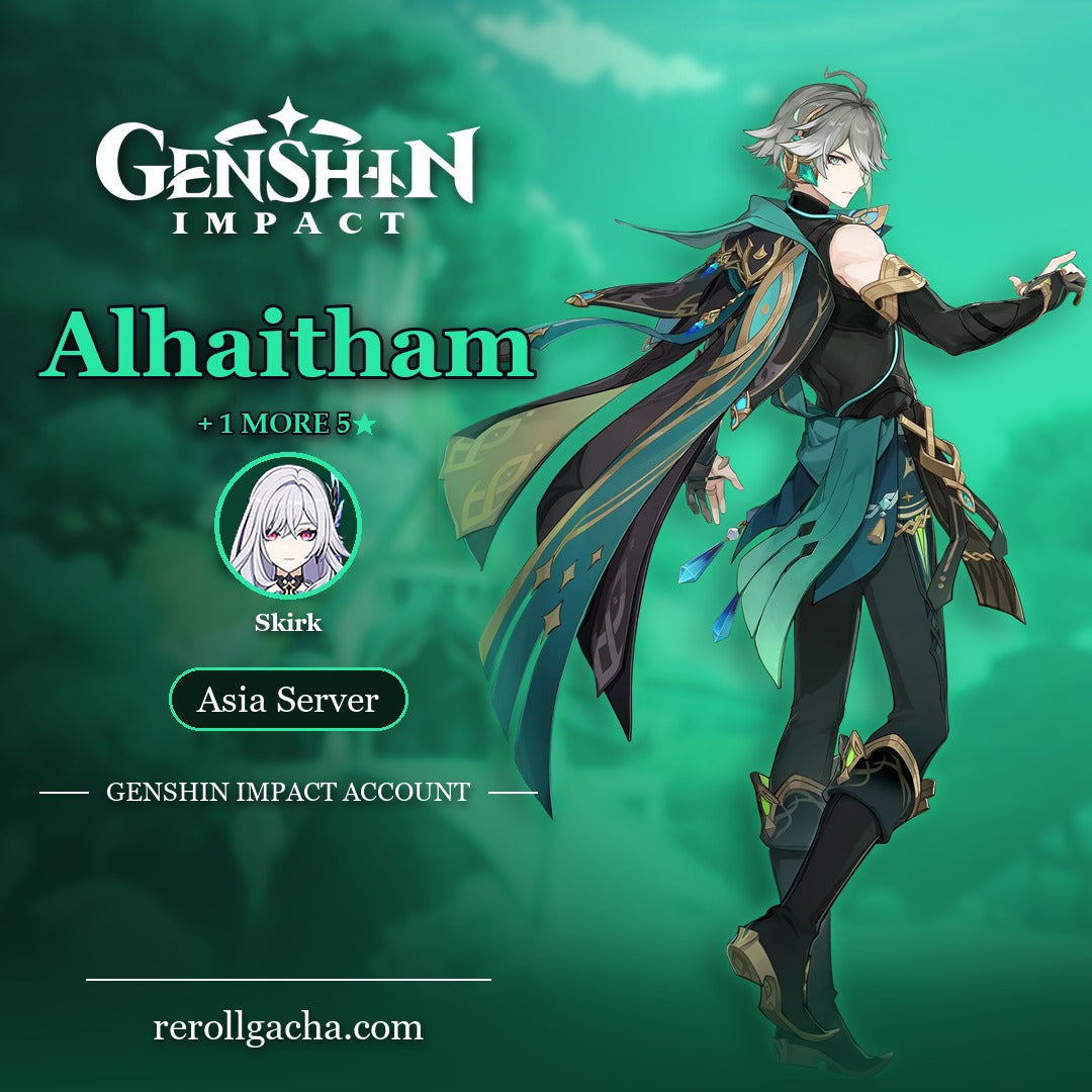 Genshin Impact Alhaitham Account