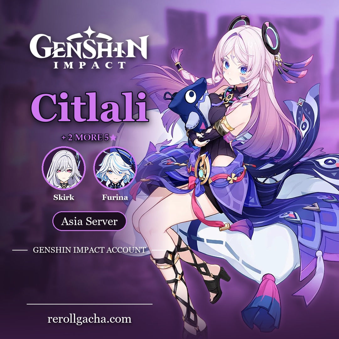 Genshin Impact Citlali Account