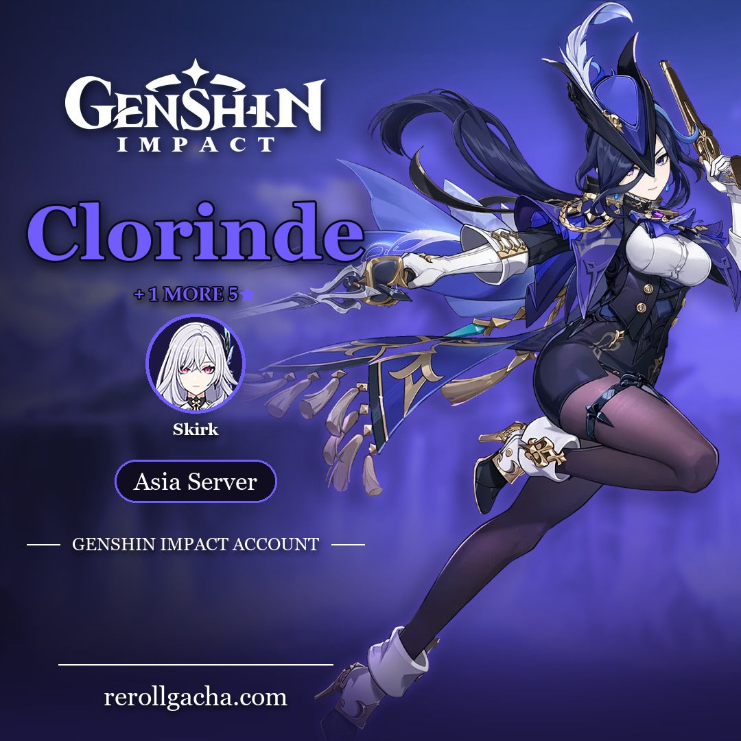 Genshin Impact Clorinde Account