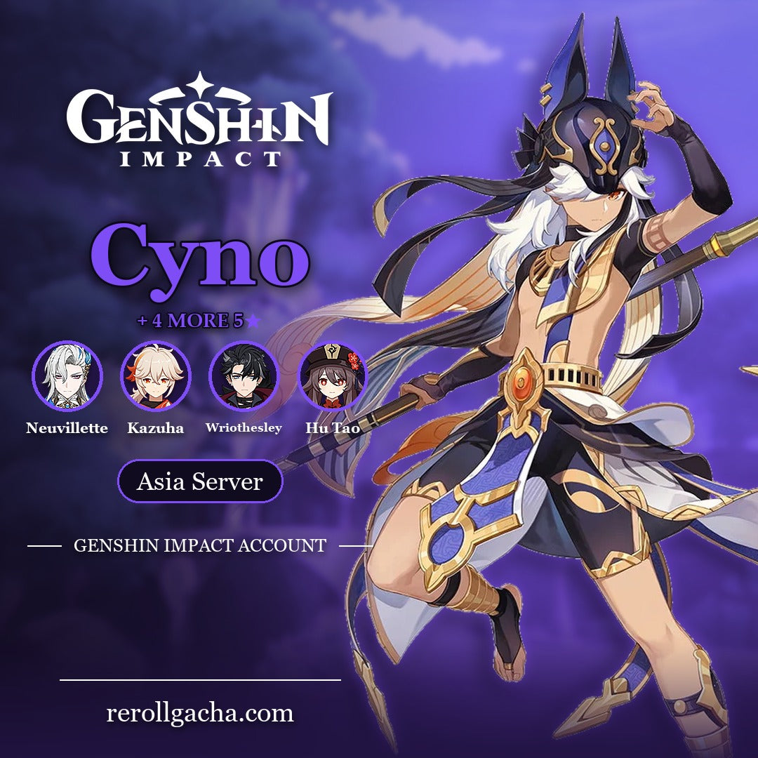 Genshin Impact Cyno Account