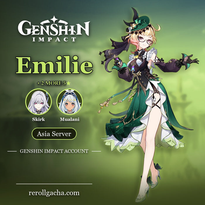 Genshin Impact — Conta Emilie