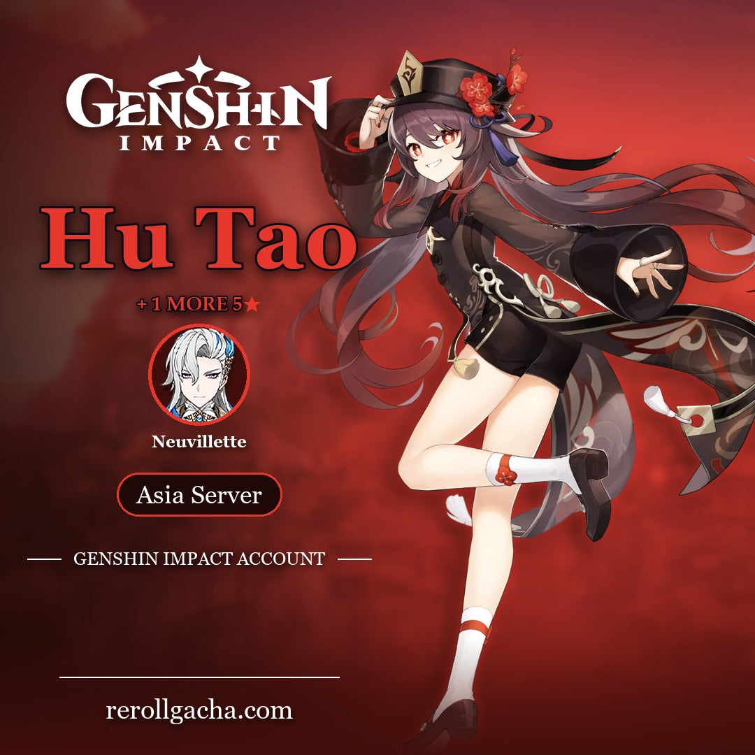 Genshin Impact Hu Tao Account