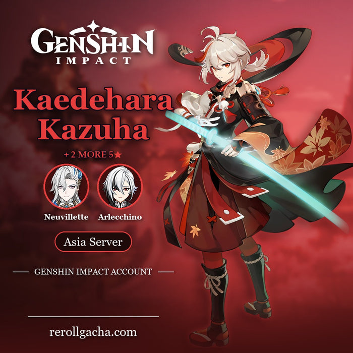 Genshin Impact — Conta Kaedehara Kazuha