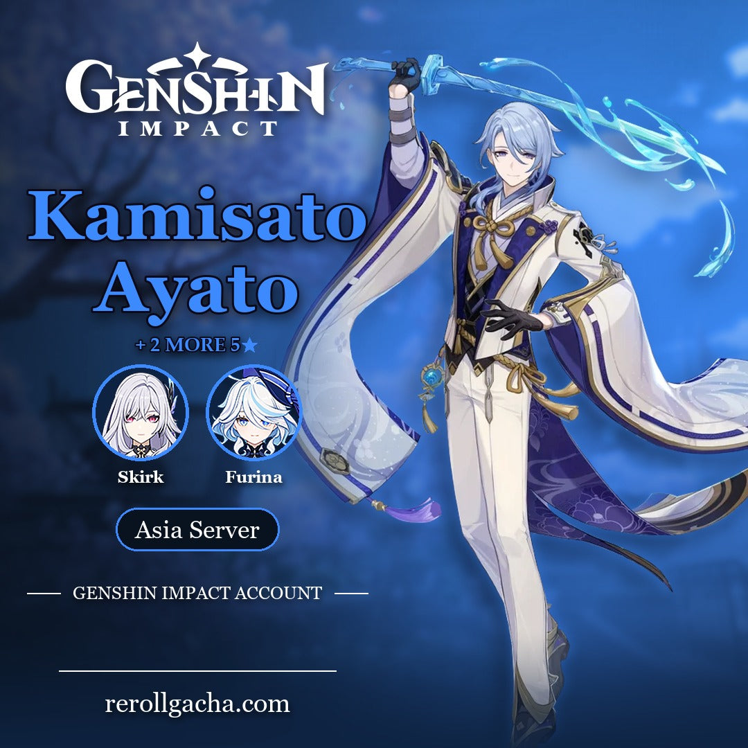Genshin Impact Kamisato Ayato Account