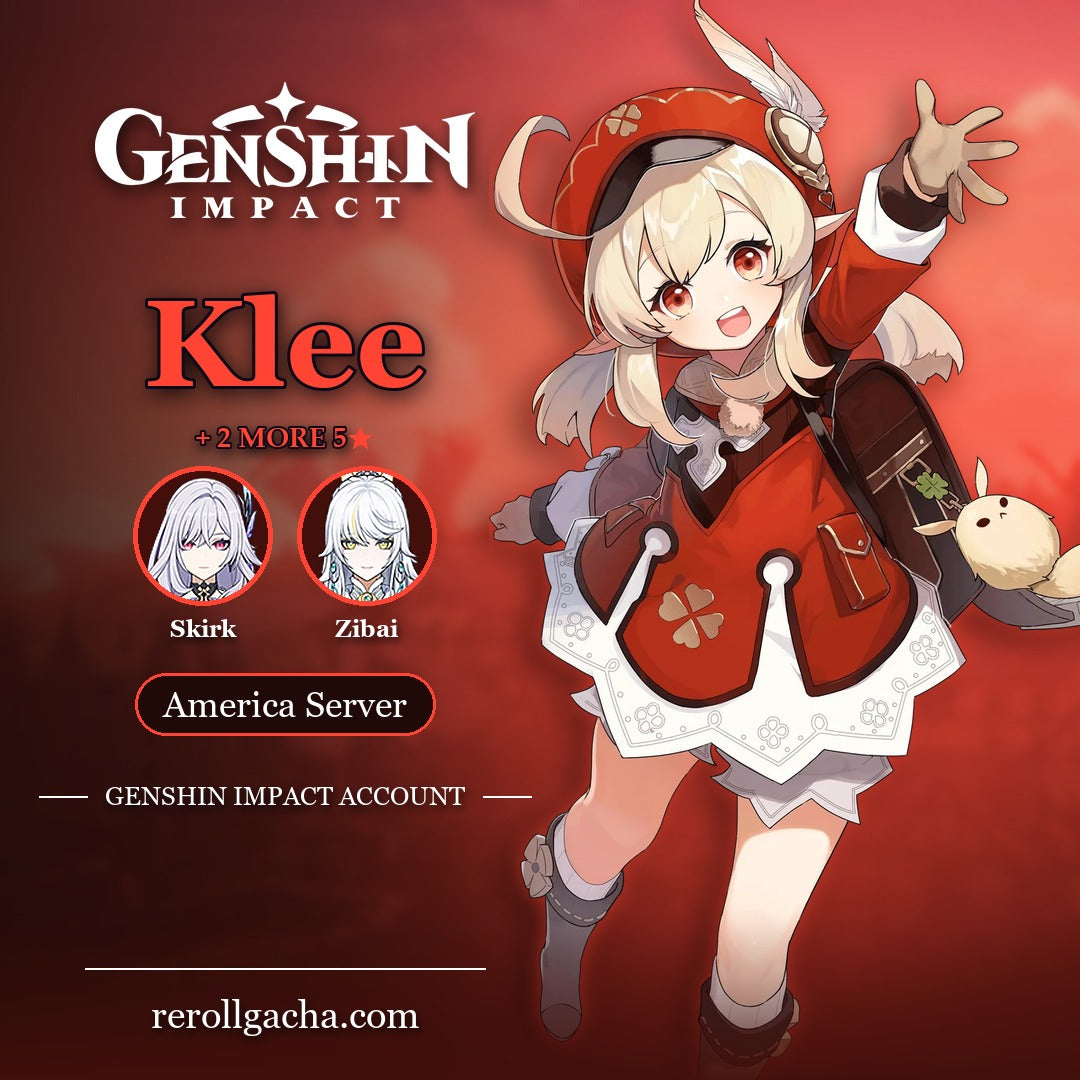 Genshin Impact Klee Account