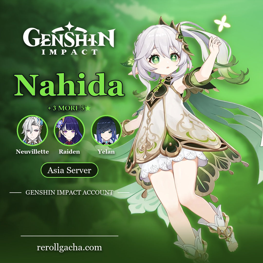 Genshin Impact Nahida Account