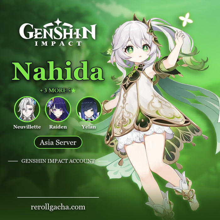 Genshin Impact — Conta Nahida