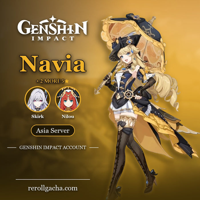 Genshin Impact — Conta Navia