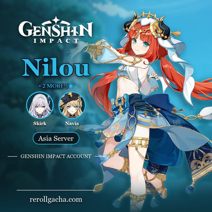 Genshin Impact — Conta Nilou