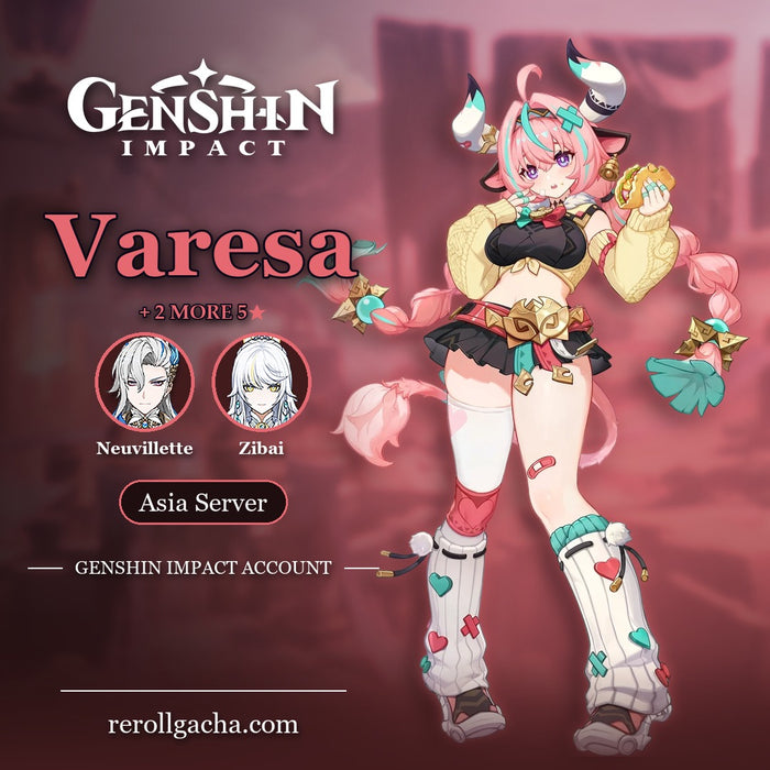 Genshin Impact — Conta Varesa