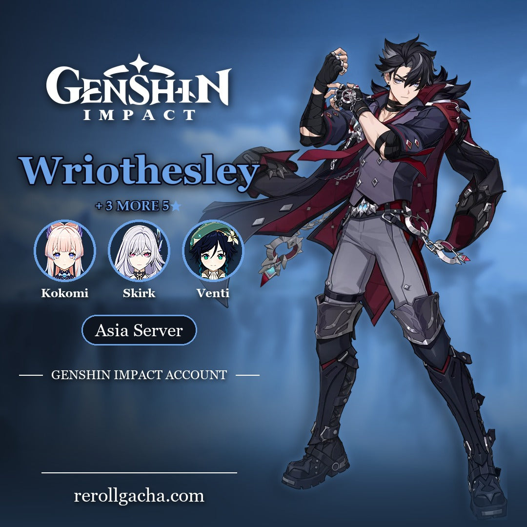 Genshin Impact Wriothesley Account