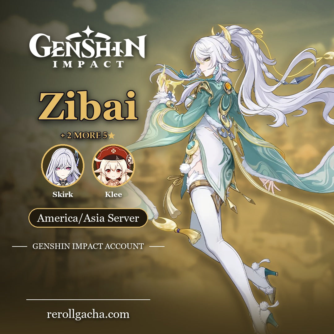 Genshin Impact Zibai Account