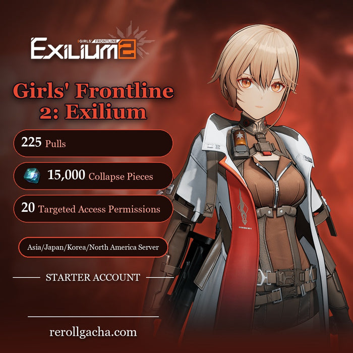 Girls' Frontline 2: Exilium — Starter Account [Asia / Japan / Korea / North America]
