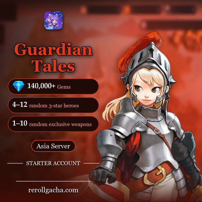 Guardian Tales — Conta inicial [Ásia]