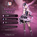 Infinity Nikki — Starter Account [Asia / Europe / America / HK/TW]: 5,300+ Diamonds, 80+ Resonite Crystals, 10+ Revelation Crystals