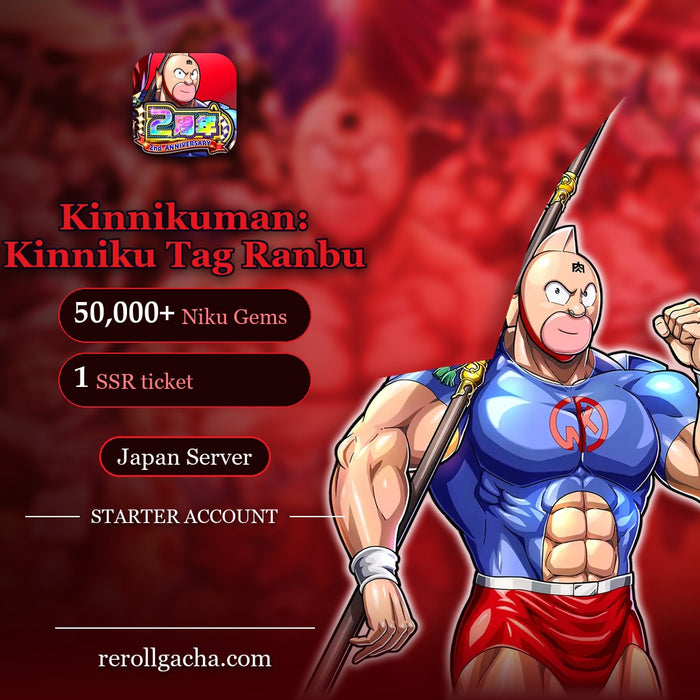 Kinnikuman: Kinniku Tag Ranbu — Conta inicial [Japão]