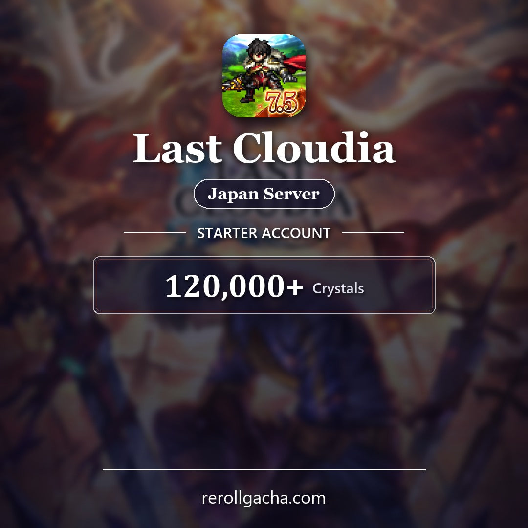 Last Cloudia — Conta inicial [Japão]