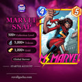 MARVEL SNAP — Collection Level Account [Global]: 500+ Collection Level, 5,000+ Tokens, 1,000+ Gold