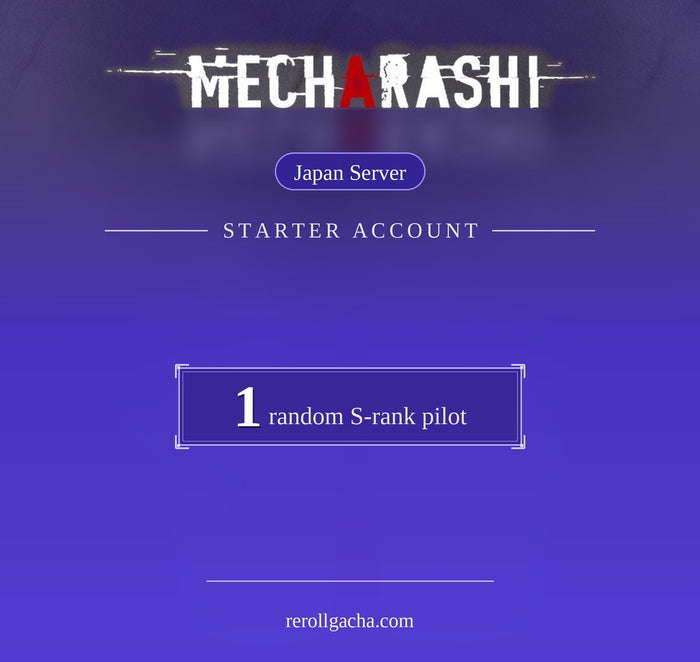 Mecharashi — S-rank Pilots Starter Account
